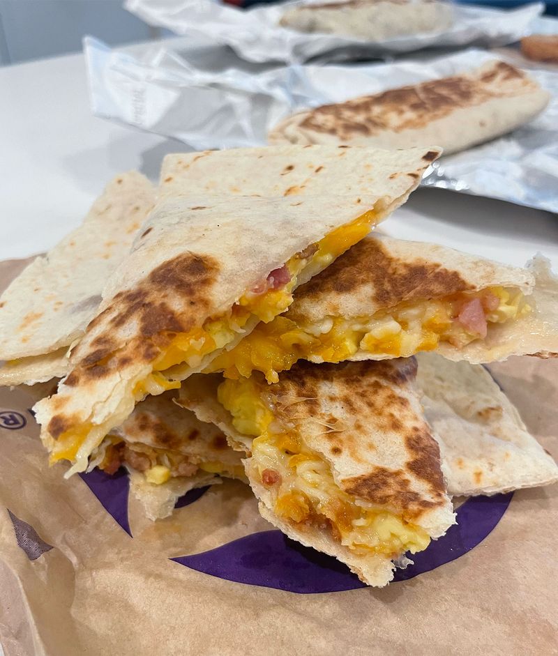 Taco Bell Breakfast Quesadilla