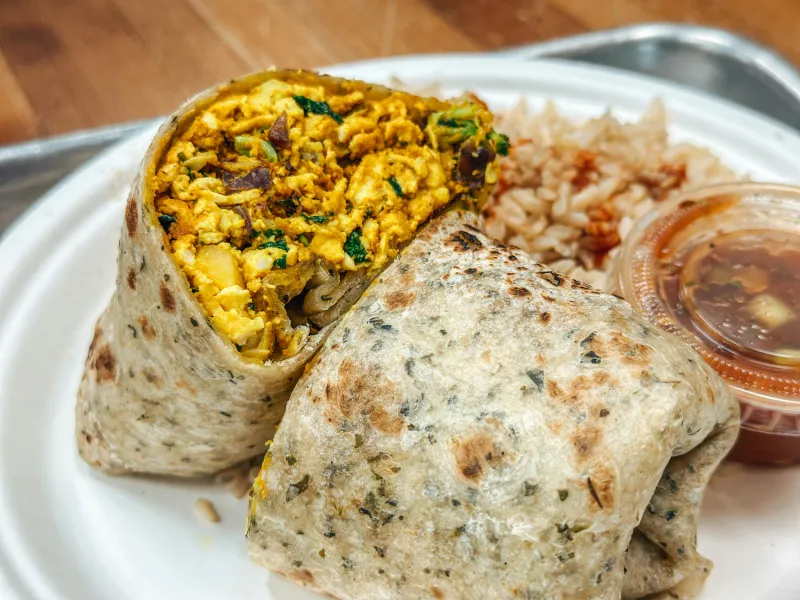 Hardee's Loaded Breakfast Burrito