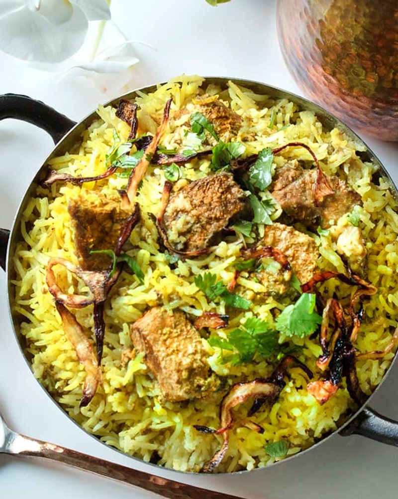 Instant Pot Lamb Biryani