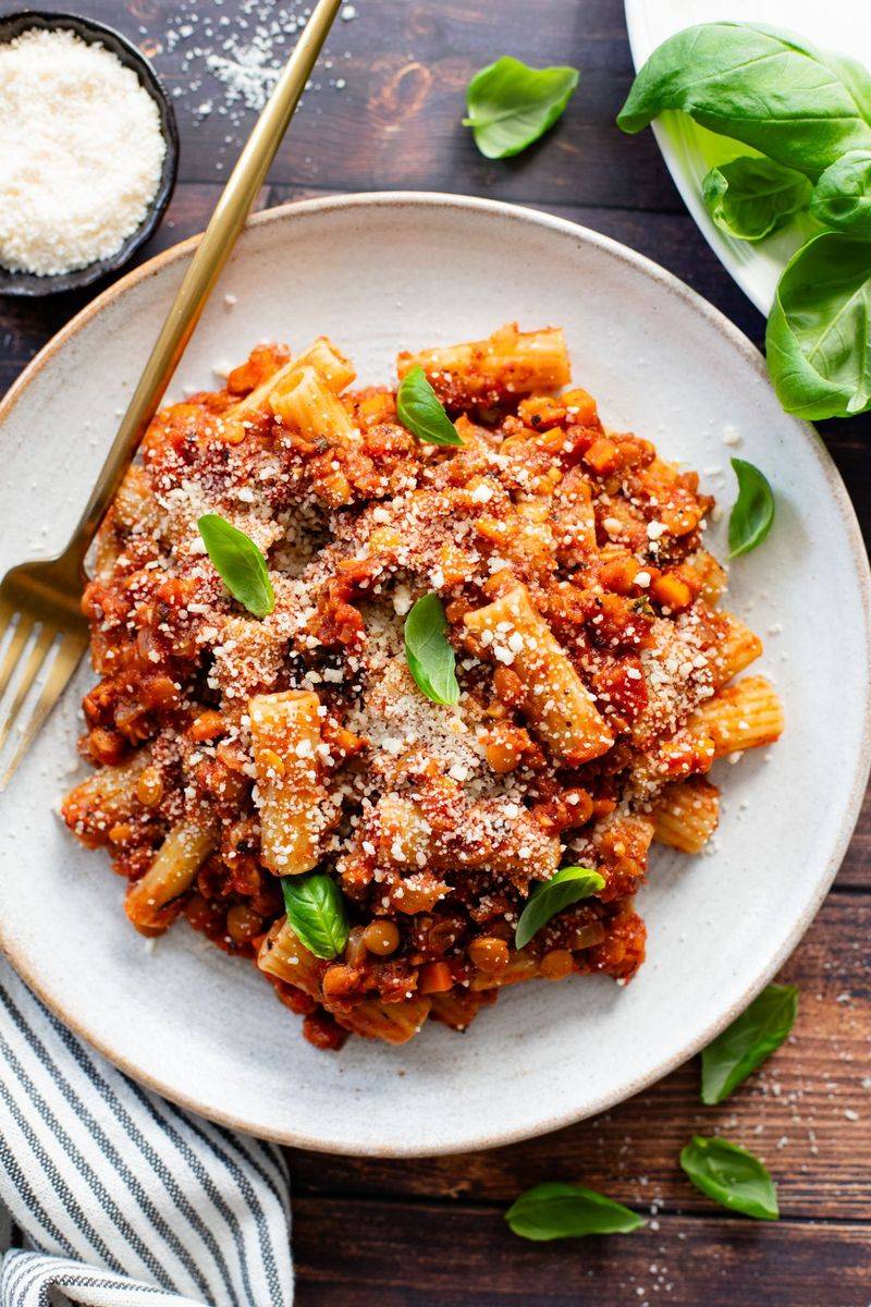 Lentil Bolognese