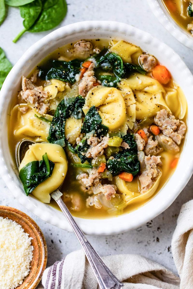 Tortellini Soup Shortcut