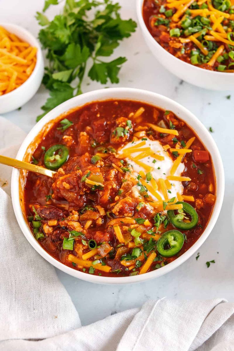 Spicy Turkey Chili