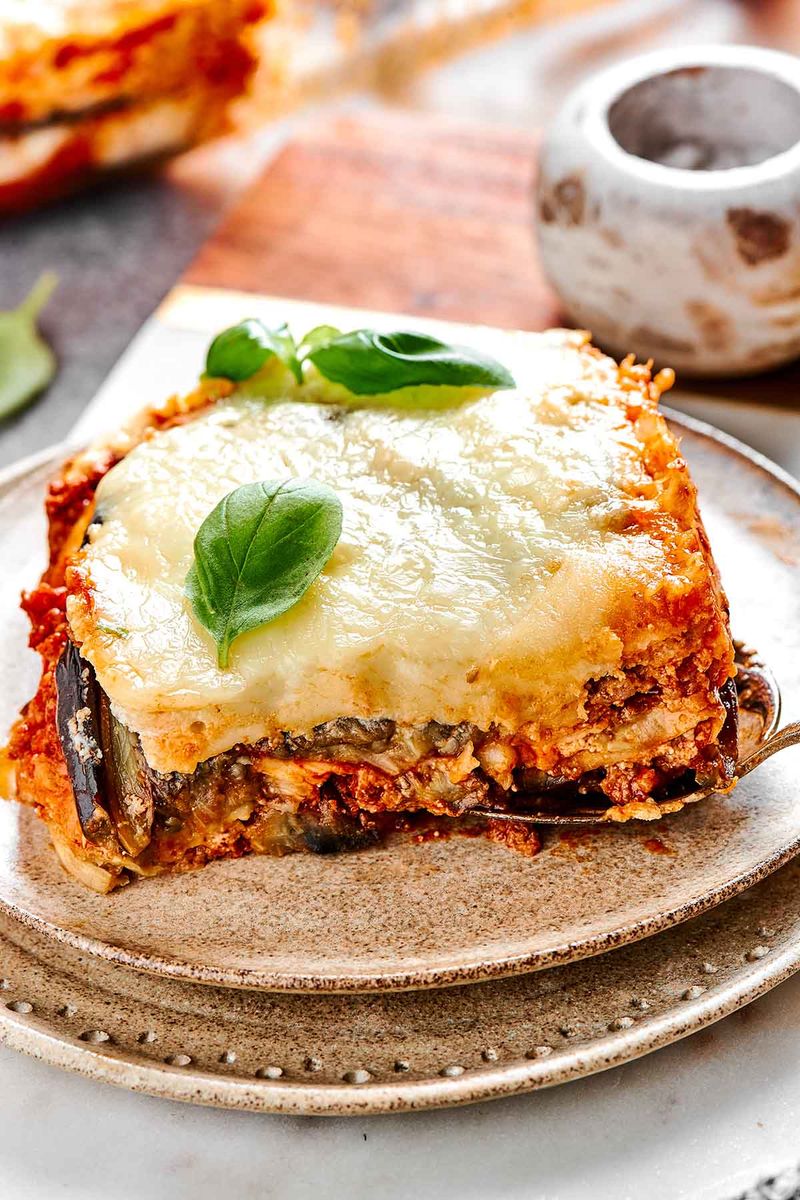 Eggplant Lasagna (No Pasta)