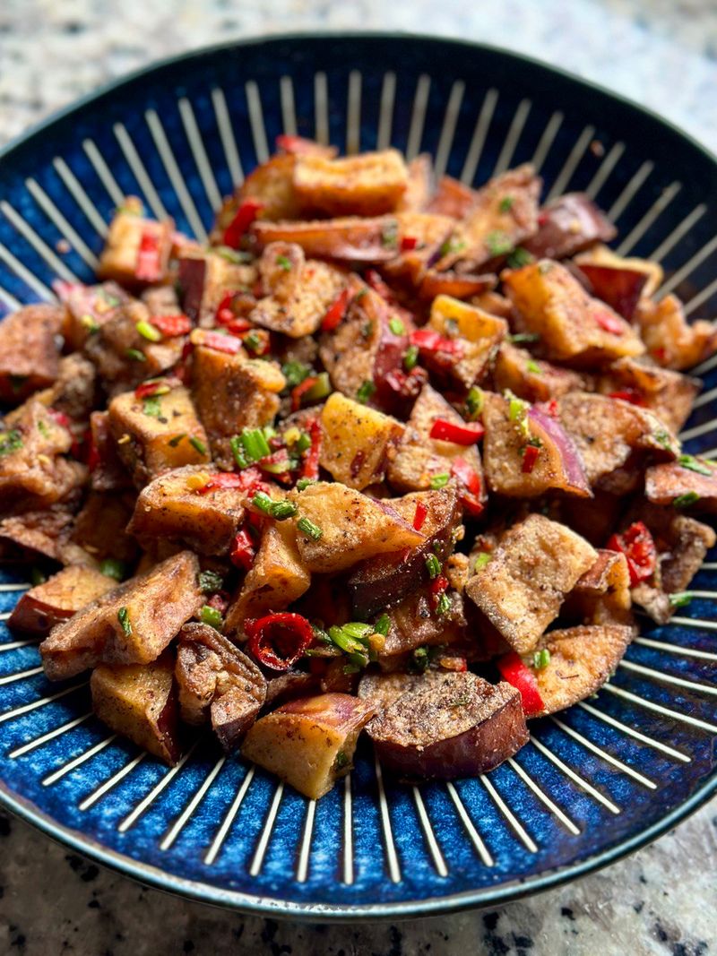 Crispy Salt And Pepper Eggplant