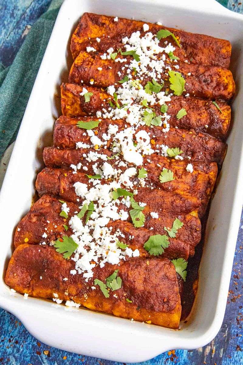 Enchiladas Rojas
