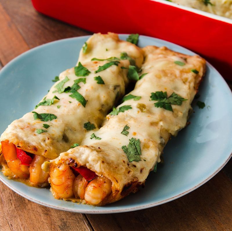 Enchiladas De Camaron