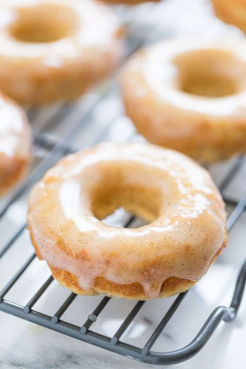 Vanilla Bean Cake Donuts