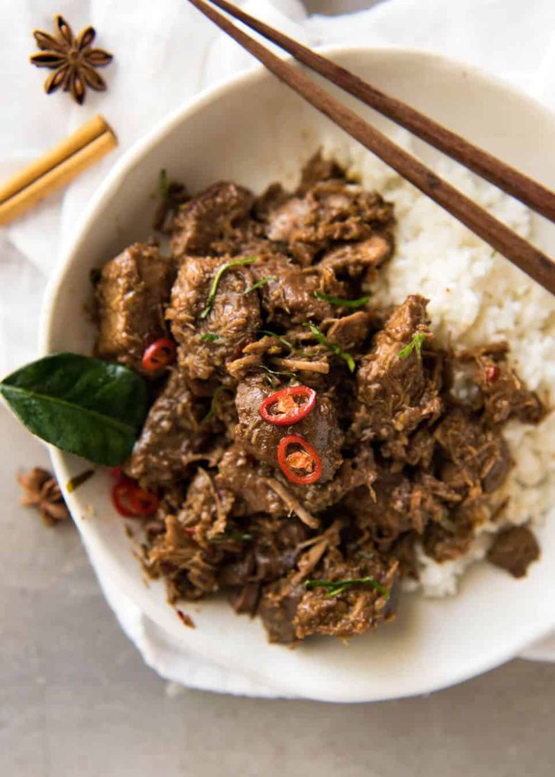 Meltingly Tender Beef Rendang