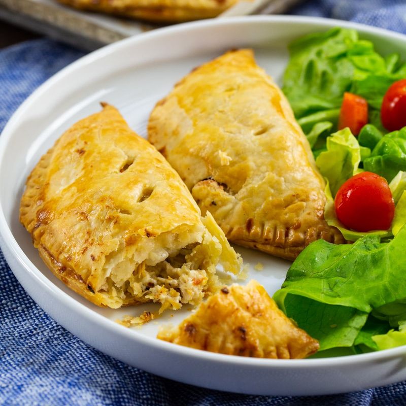Chicken Alfredo Hand Pies