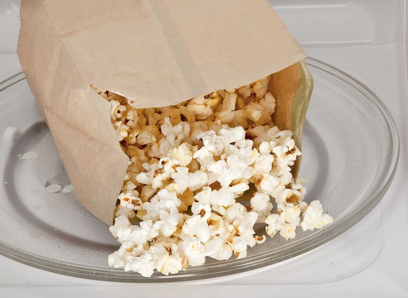 Microwave Popcorn (With Trans Fats)