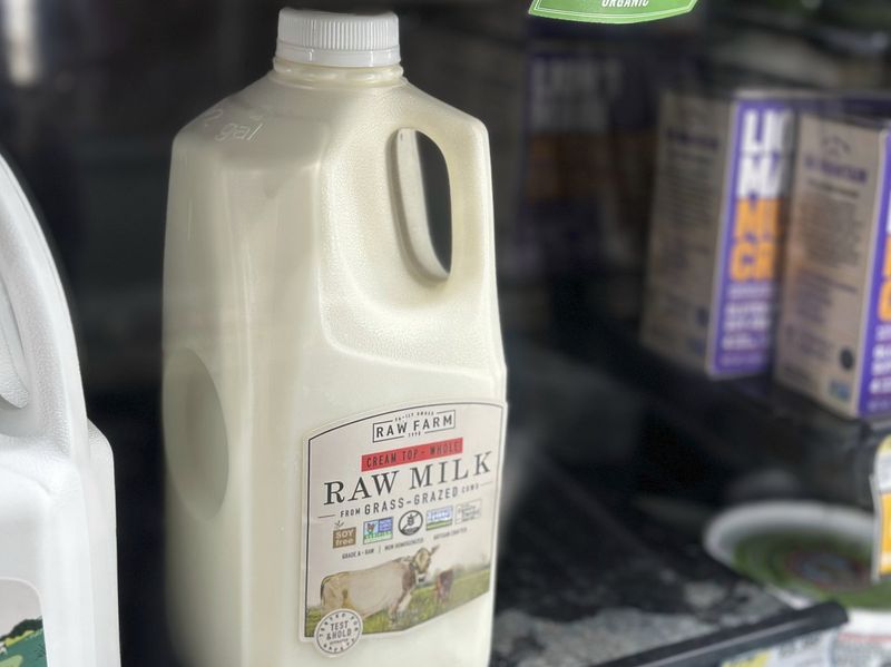 Raw Milk In Stores