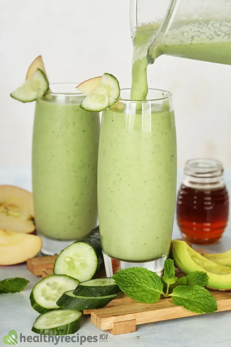 Cucumber Mint Yogurt Cooler