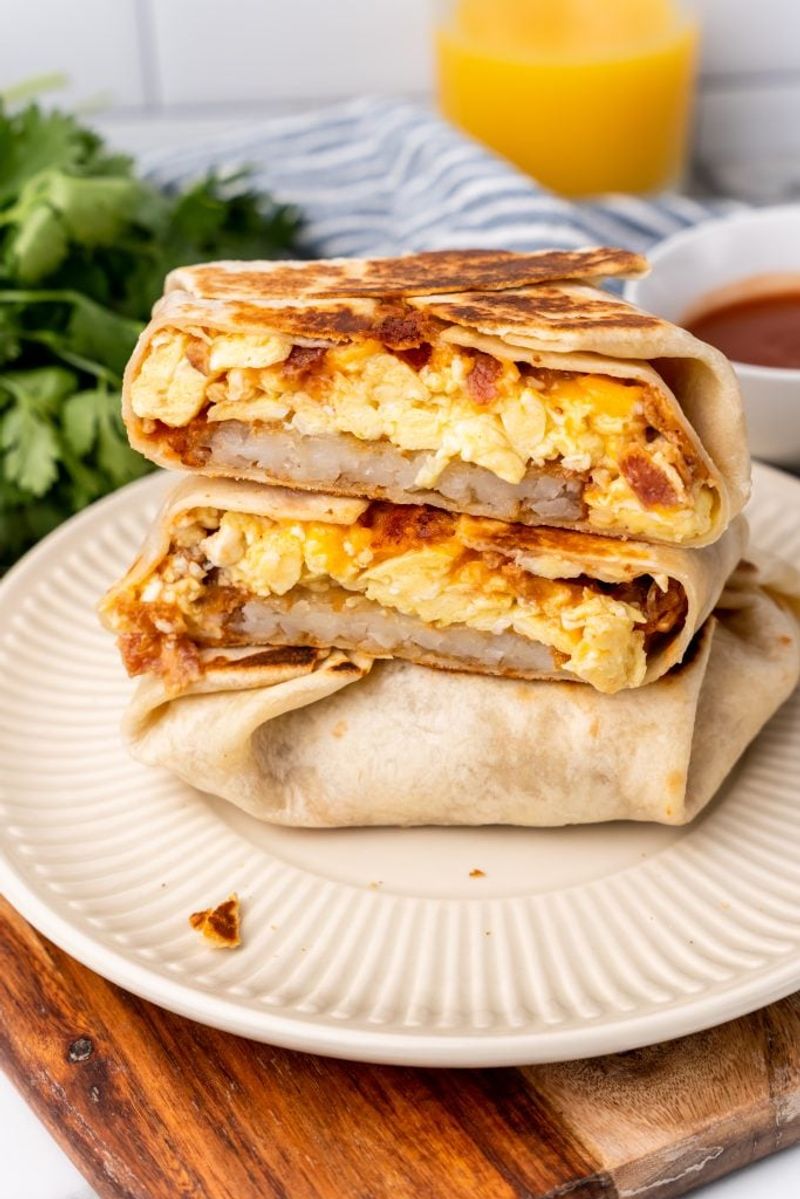 Taco Bell Breakfast Crunchwrap
