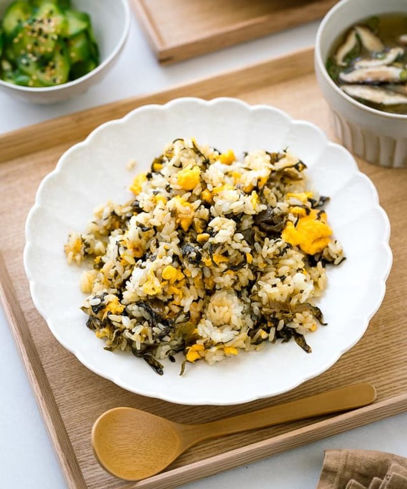 Pickled Mustard Greens