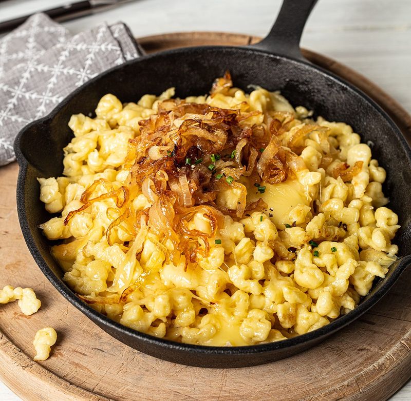 Champagne Spaetzle
