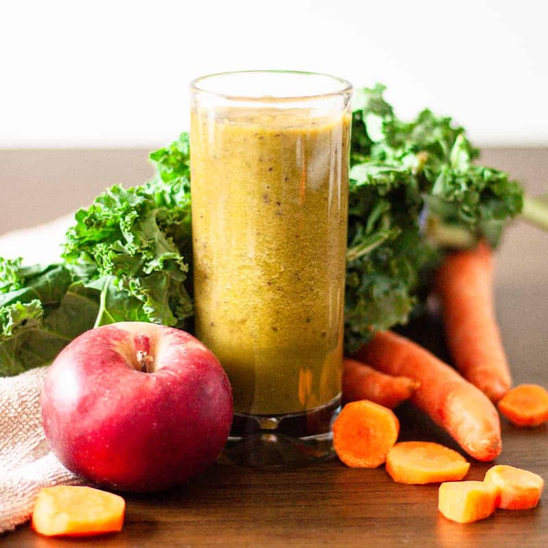 Surprising Carrot Top Smoothie