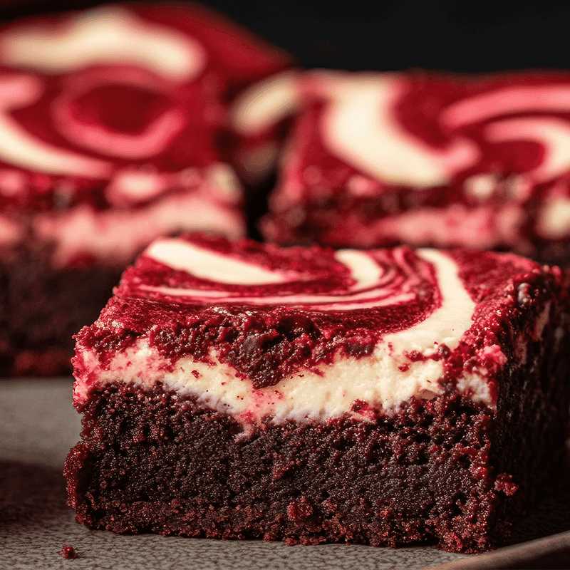 Decadent Red Velvet Cheesecake Brownies
