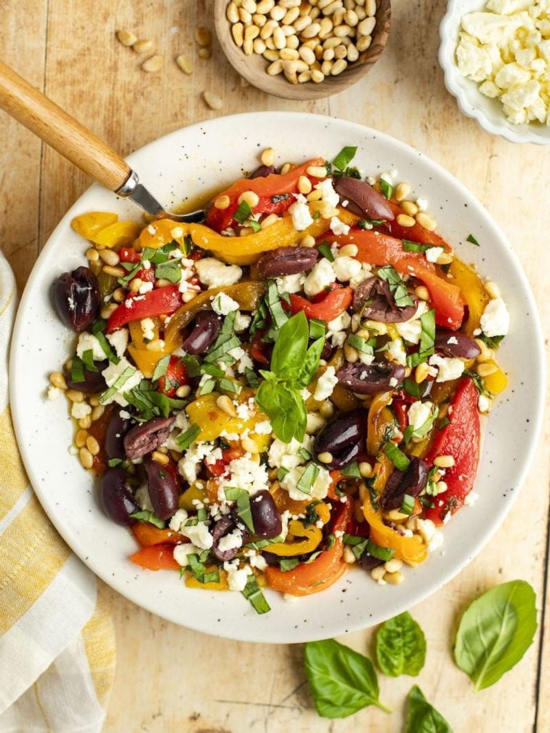 Greek Salad With A Twist