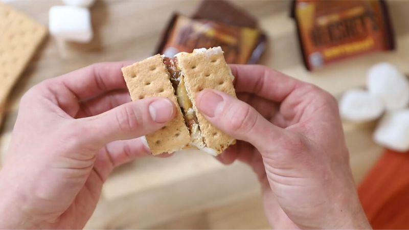 Breaking Graham Crackers Unevenly