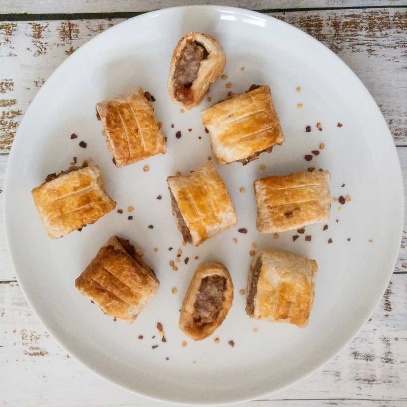 Aldi's Specially Selected Hand Finished Sausage Rolls