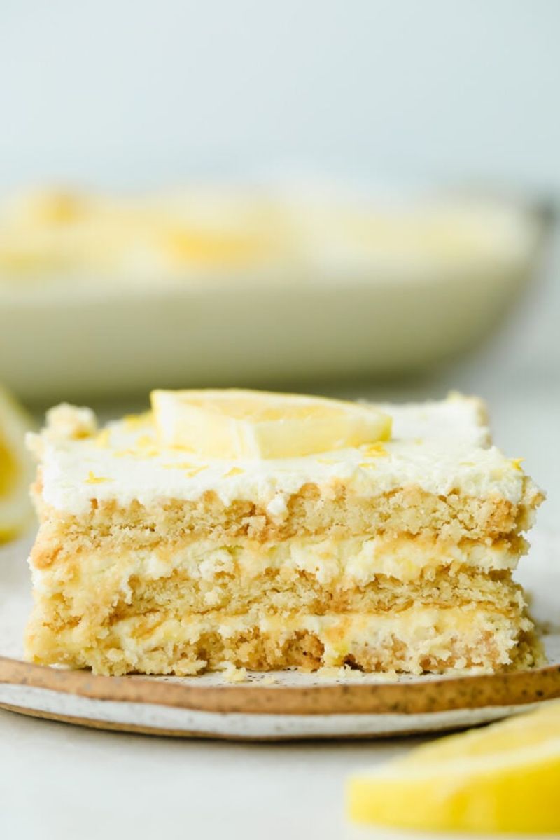 Lemonade Icebox Cake