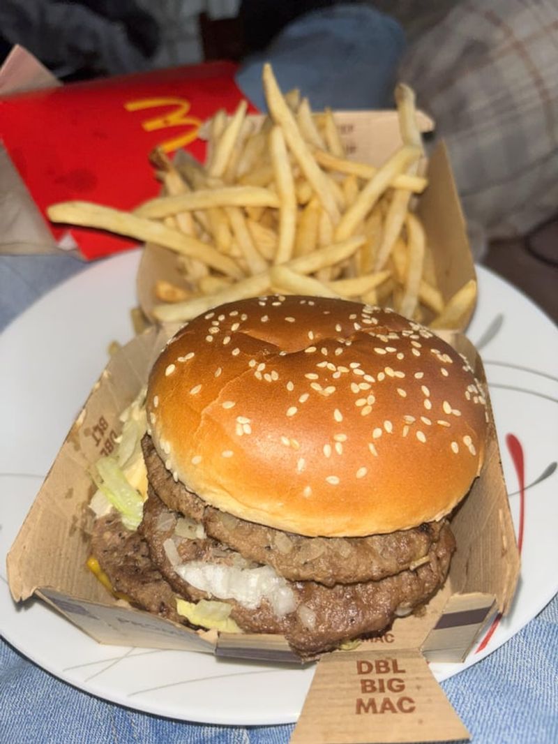 Big Mac Meal (Large Size)
