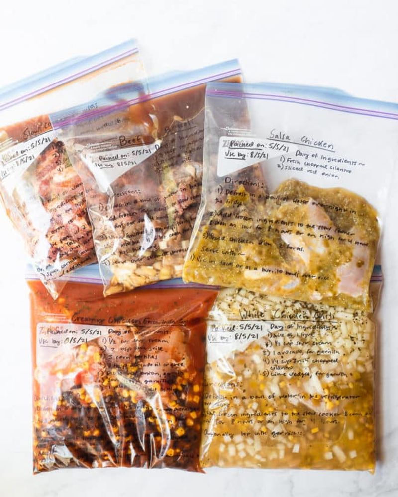 Crock-Pot Freezer Meal Bags