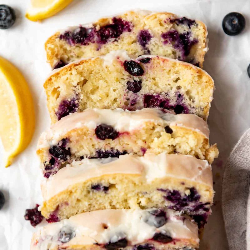 Lemon Blueberry Breakfast Loaf