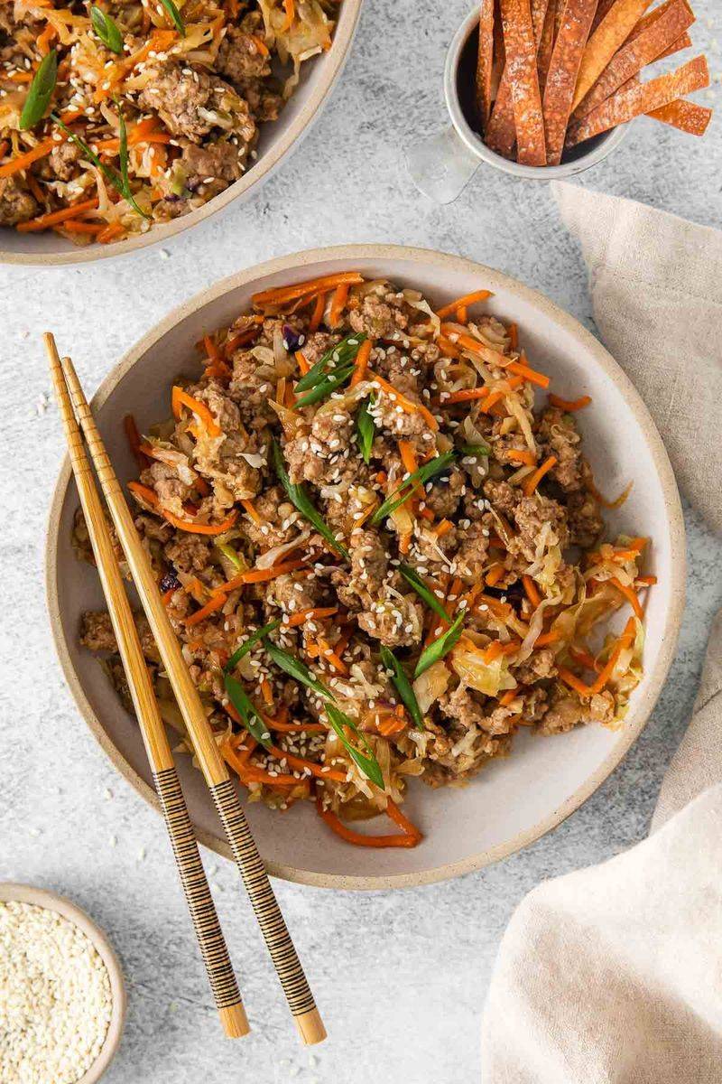 Egg Roll In A Bowl