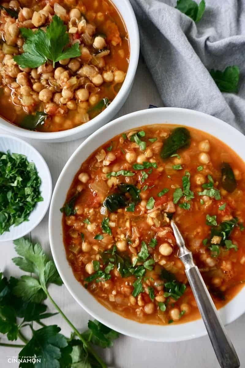 Moroccan Spiced Chickpea Stew
