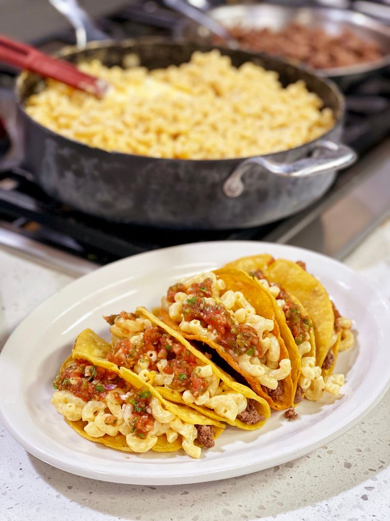 Mac & Cheese Tacos