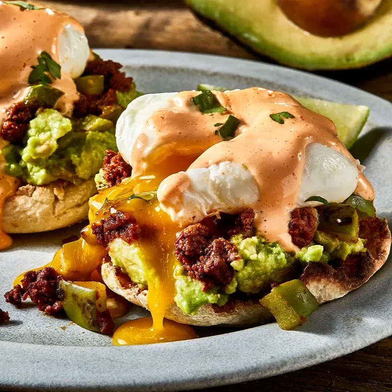 Chorizo & Chipotle Benedict