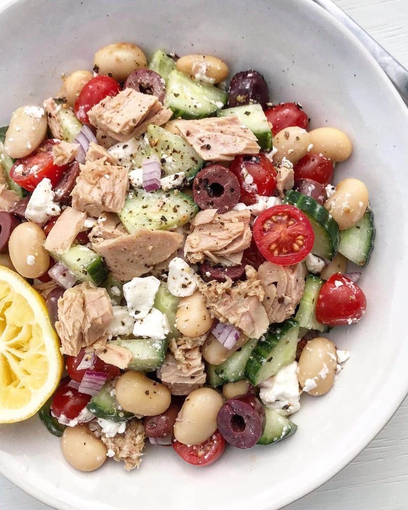 Power-Packed Canned Tuna Salad 