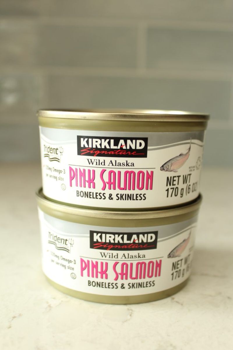 Kirkland Canned Tuna & Wild Salmon Burgers