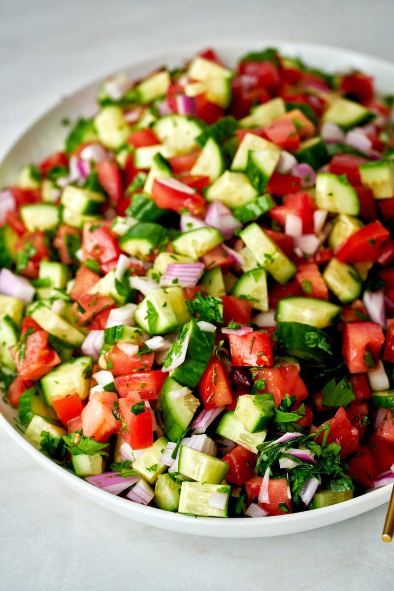 Cucumber And Tomato Salad