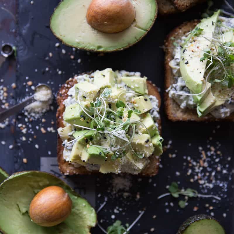 Savory Avocado Yogurt Toast