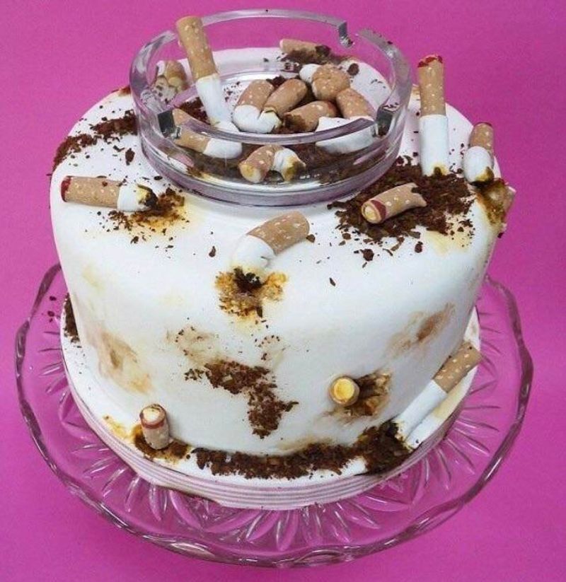 Ashtray Cake