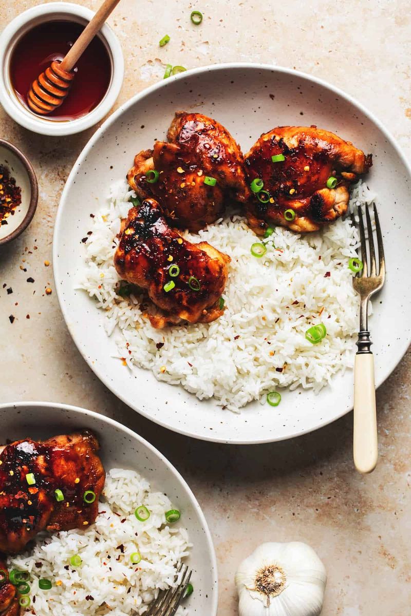 Garlic Soy Chicken Thighs