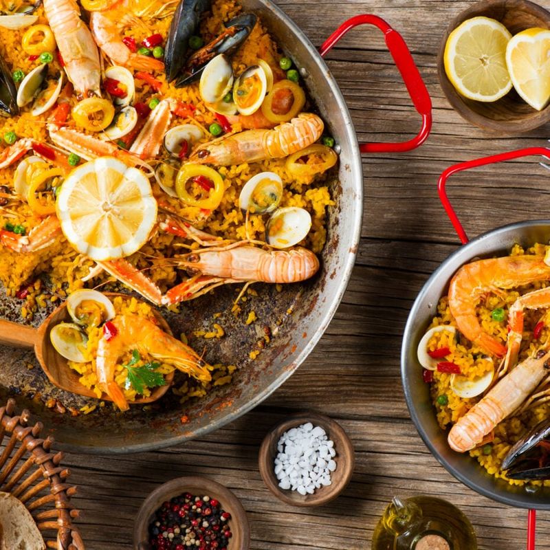 Smoky Garlic And Paprika Paella