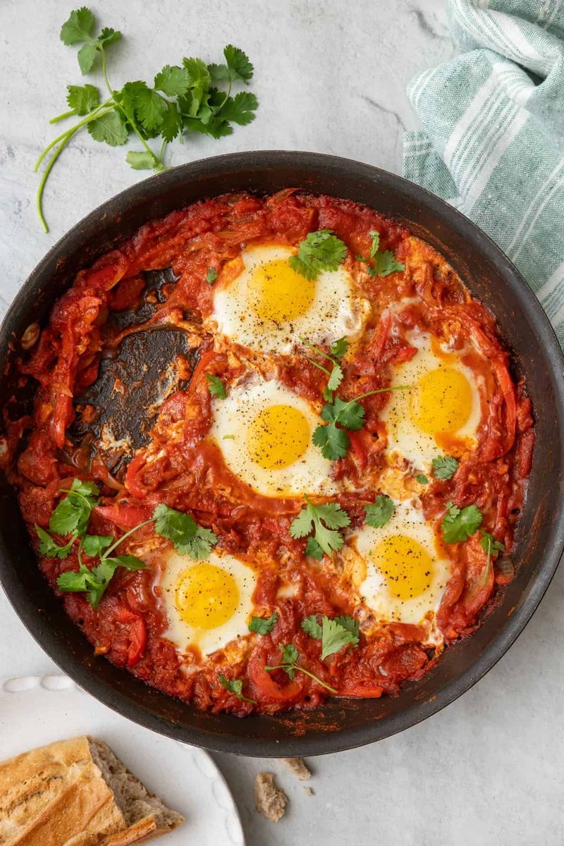 Spicy Shakshuka For Breakfast Champions