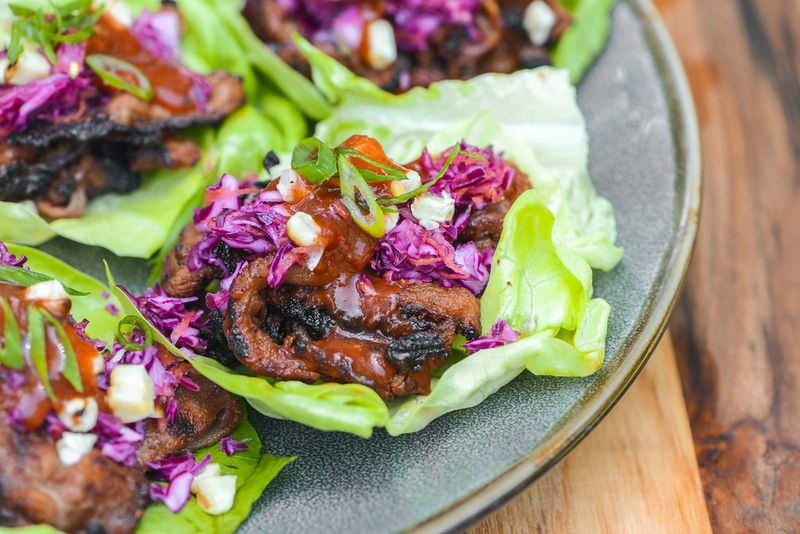 Smoked Brisket Lettuce Wraps