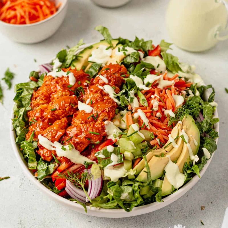 Buffalo Chicken Chopped Salad
