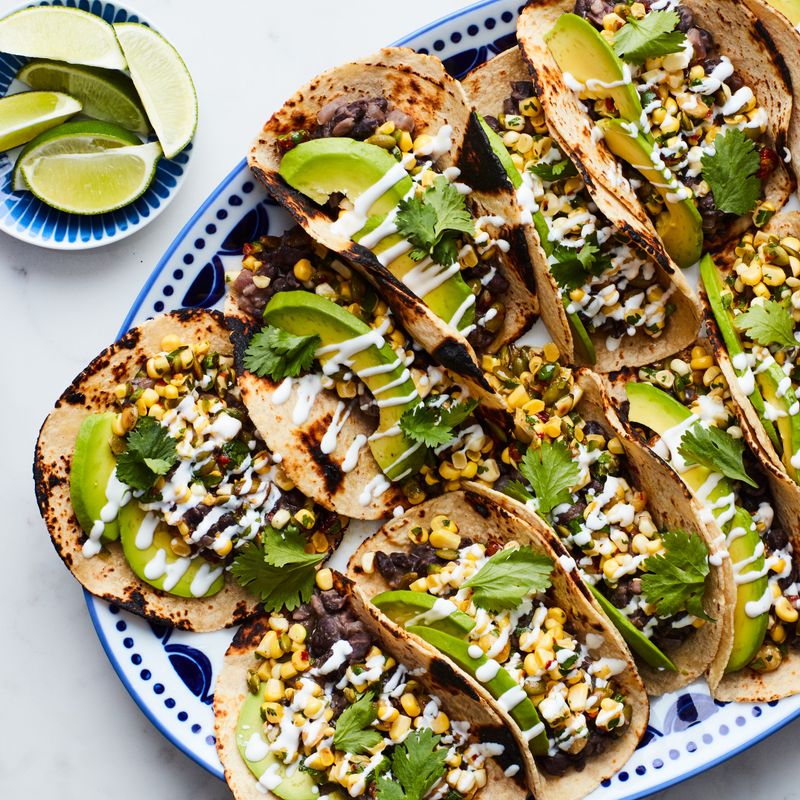 Black Bean And Corn Tacos