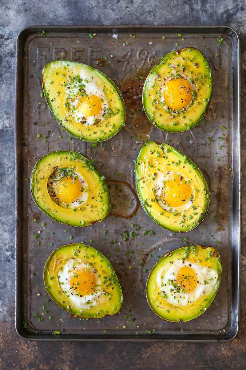 Egg-Stuffed Avocado Boats