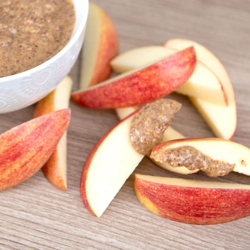Apple Slices With Almond Butter