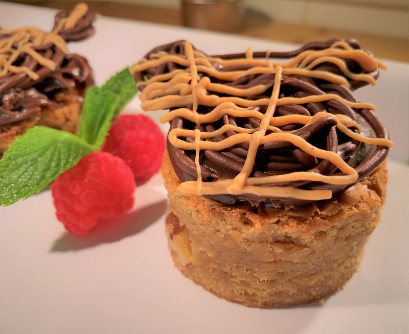 Peanut Butter Blondie Parfait