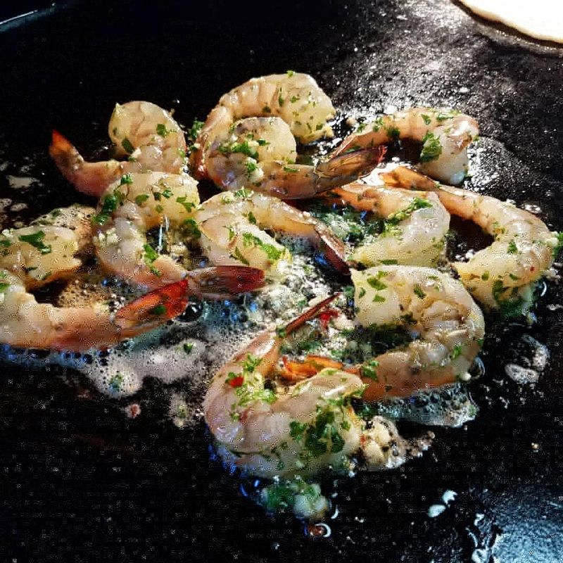 Lemon Garlic Shrimp Scampi