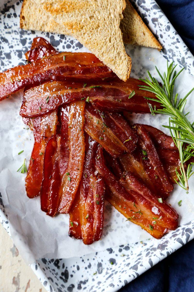 Maple-Glazed Bacon