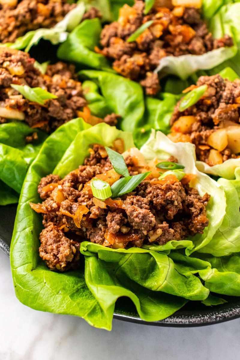 Sloppy Joe Lettuce Wraps