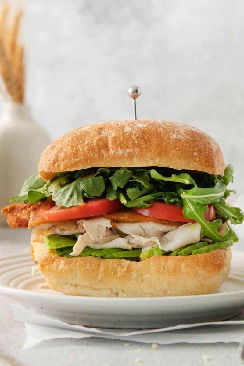 Roasted Turkey & Avocado Sandwich